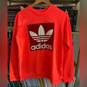 NWOT Adidas Originals Neon Pink Trefoil Sweatshirt 👕